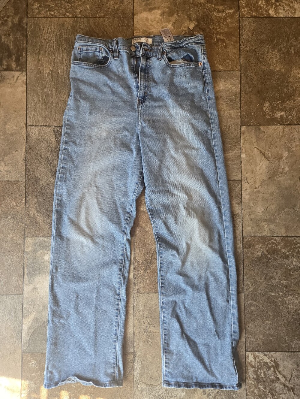 Levi's Strauss Heritage High-Rise Loose Straight Jeans Size 14